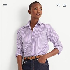 Tommy Hilfiger striped button up!